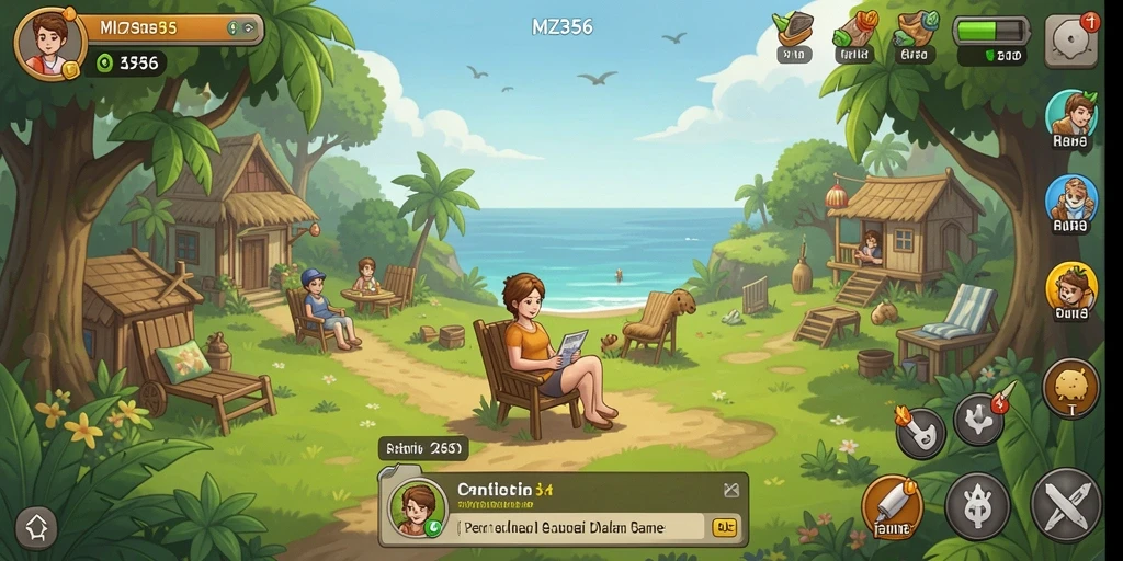 Tampilan gameplay MZ356 yang memikat dan dinamis.