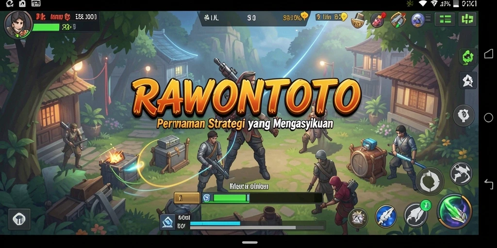 Tampilan menarik dari gameplay RAWONTOTO yang penuh strategi.